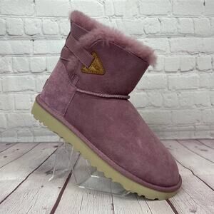 Ugg Urchin Flex Bailey Mini Suede Shearling Boots Women’s Size 7 (S/N 1121622)